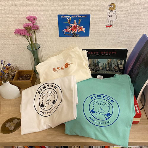キズコイTシャツ/アイスグリーン 【AIMYON 弾き語り TOUR 2021“傷と悪魔と恋をした!”】