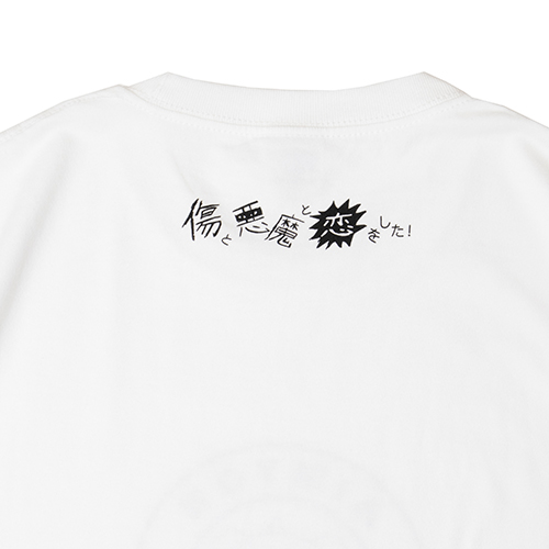 キズコイTシャツ/ホワイト 【AIMYON 弾き語り TOUR 2021“傷と悪魔と恋をした!”】