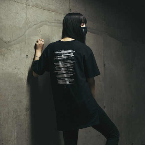 New Logos Order Ver. 1.01 Lyric T-shirt (Black)