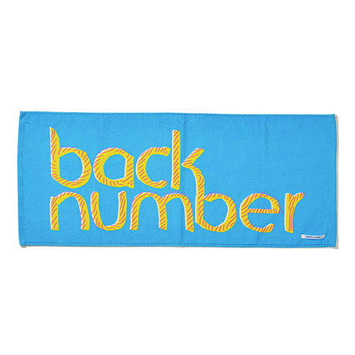 商品詳細ページ Back Number Online Shop しましまback Numberロゴフェイスタオル