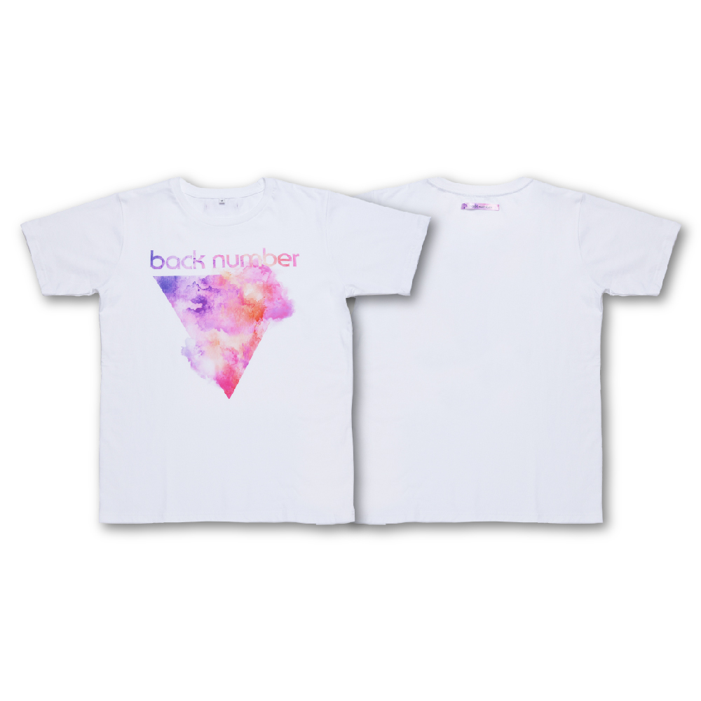 商品詳細ページ Back Number Online Shop 水彩グラフィックtシャツ ホワイト