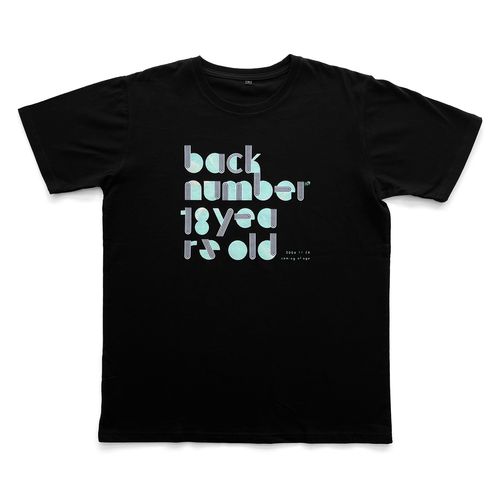 商品詳細ページ | back number online shop | 18 years old T-shirt black