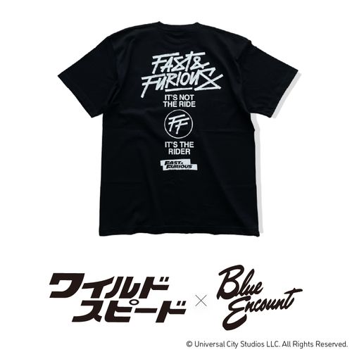 ワイルド・スピード × BLUE ENCOUNT Collaboration T-shirt