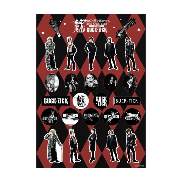 BUCK-TICK ステッカー 80年～90年代 バクチク