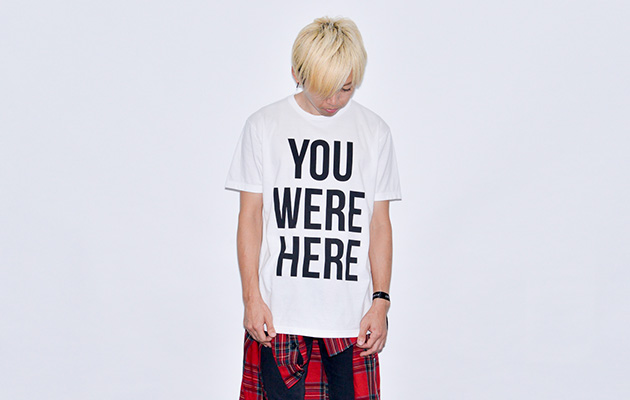 You were here Tシャツ