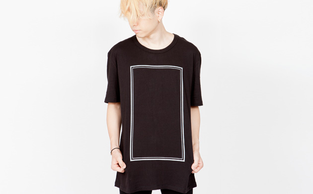Tee LooseFit Square Black