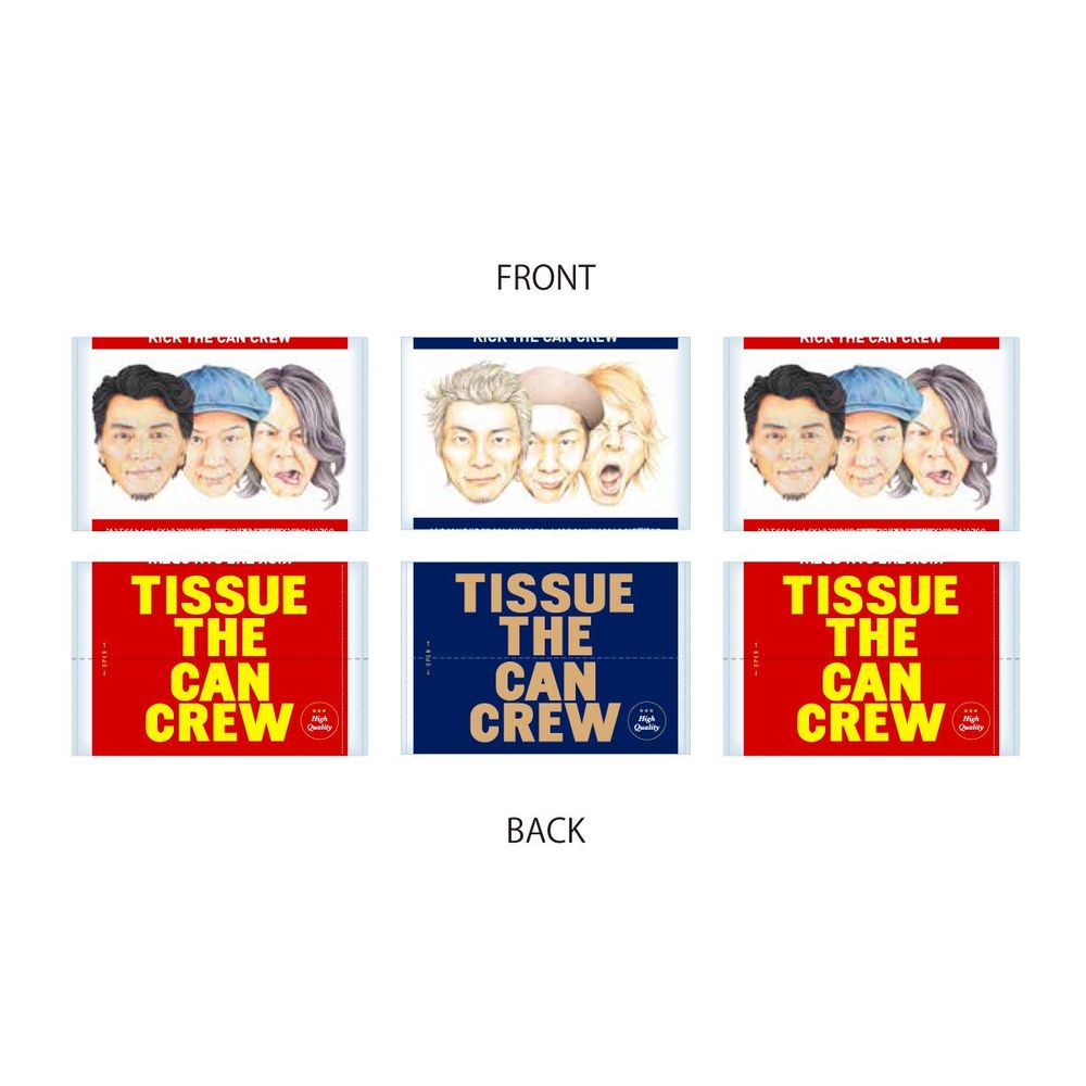 TISSUE THE CAN CREW 2017 (3コセット)