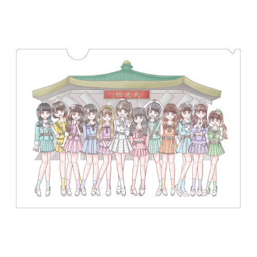 商品詳細ページ Love Official Shop 会場受取 武道館クリアファイル 大場花菜デザイン