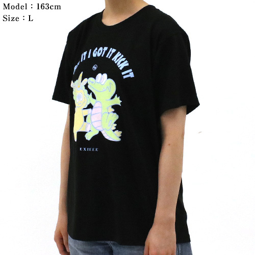 【EXIEEE×entrance】 オリジナルTシャツ(会員番号入り) / ブラック