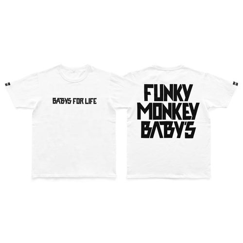 BABYS FOR LIFE T-shirt -WHT ver.-