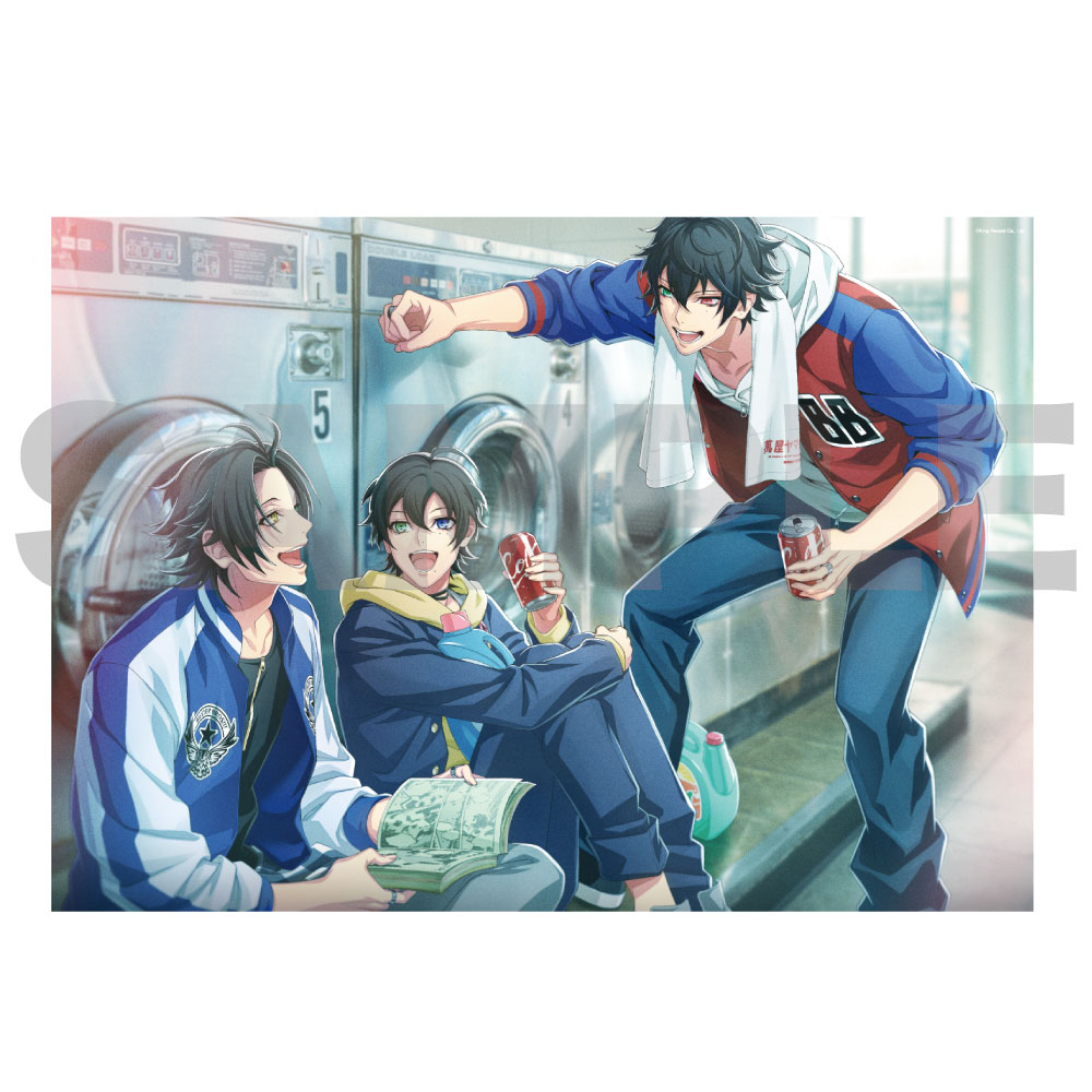 CONNECT THE LINE クリアポスター　イケブクロ・ディビジョン／Buster Bros!!!
