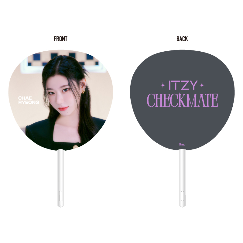 ITZY THE 1ST WORLD TOUR CHECKMATE IN JAPAN うちわ【CHAERYEONG】
