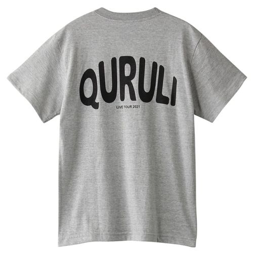 QURULI LIVE TOUR 2021 Tシャツ(グレー)