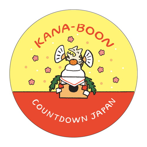 COUNTDOWN JAPAN限定 レンちゃん缶バッジ