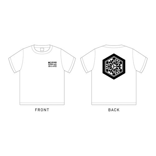 【2022年ツアーグッズ】会員限定 家紋柄Tシャツ/ホワイト