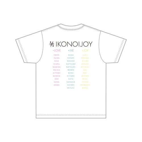 イコノイジョイ2022 Tシャツ(ホワイト)