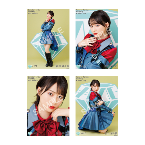 冨田菜々風生誕記念生写真セット
