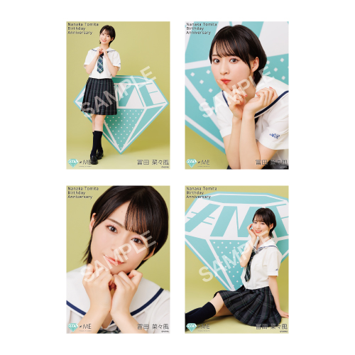 冨田菜々風生誕記念生写真セット