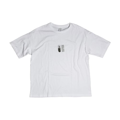 "Take This Empty Capsule" tour T-shirts/white