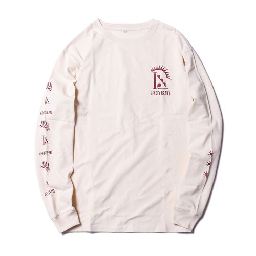 商品詳細ページ Onakama Online Shop Mythology Long Sleeve T Shirt Natural