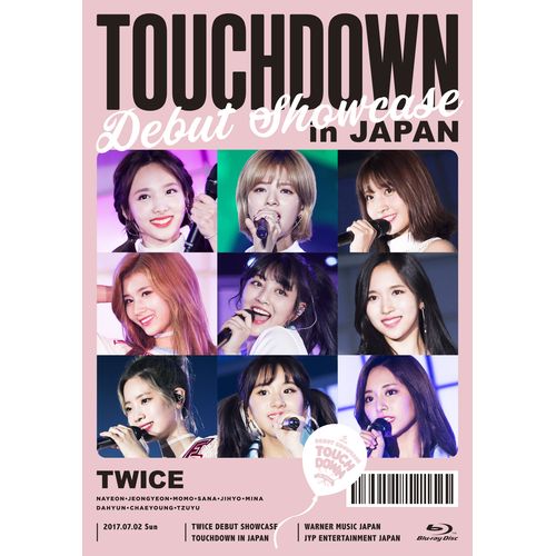 TWICE DEBUT SHOWCASE “Touchdown in JAPAN” 《ONCE JAPAN限定盤 Blu-ray》