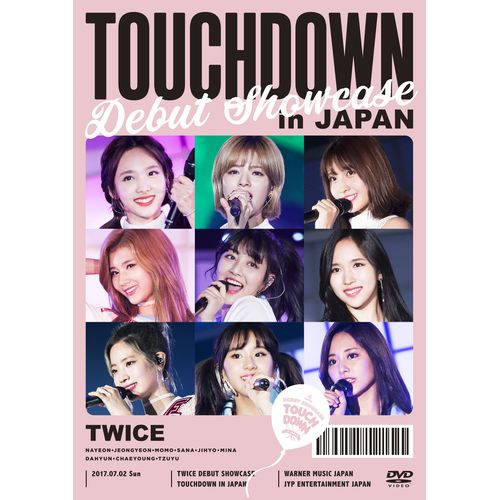 TWICE DEBUT SHOWCASE “Touchdown in JAPAN” 《ONCE JAPAN限定盤 DVD》
