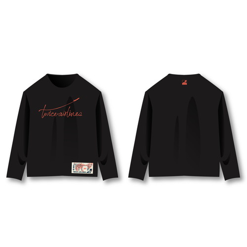 TWICE JAPAN SEASON'S GREETINGS 2019 "TWICE AIRLINES" SPECIAL GOODS ロングTシャツ