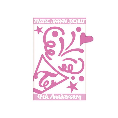 TWICE JAPAN DEBUT 4th Anniversary Goods ハンドタオル