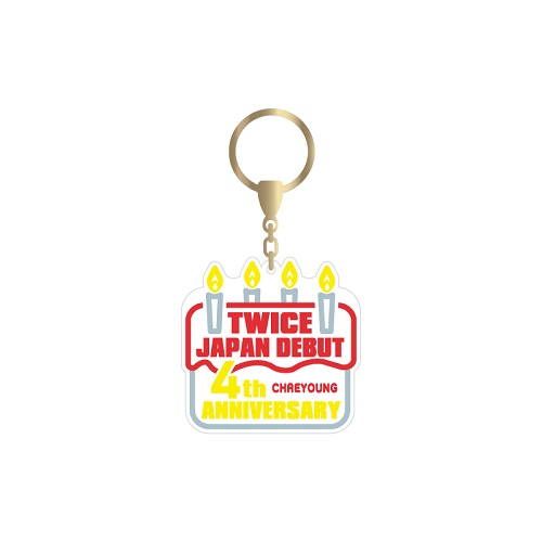 TWICE JAPAN DEBUT 4th Anniversary Goods ボイスキーホルダー【CHAEYOUNG】