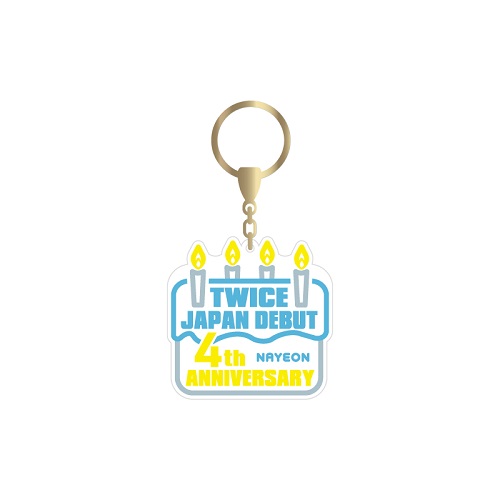 TWICE JAPAN DEBUT 4th Anniversary Goods ボイスキーホルダー【NAYEON】