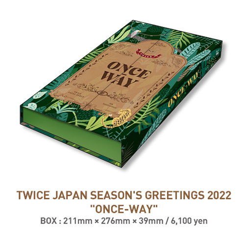 【ONCE JAPAN会員特典付き】TWICE JAPAN SEASON'S GREETINGS 2022 “ONCE-WAY” SEASON'S GREETINGS