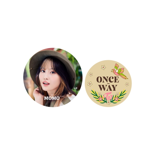 TWICE JAPAN SEASON'S GREETINGS 2022 “ONCE-WAY” SPECIAL GOODS 缶バッチセット【MOMO】