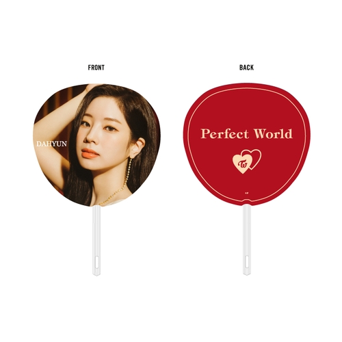 TWICE JAPAN 3rd ALBUM『Perfect World』リリース記念グッズ うちわ【DAHYUN】