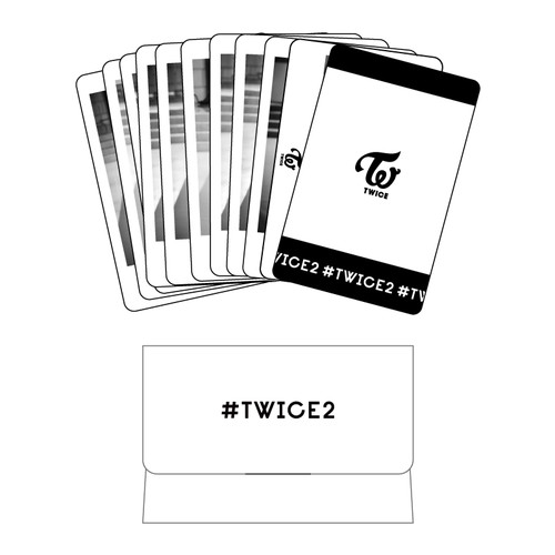 #TWICE2 フォトカードセット(10枚入り)