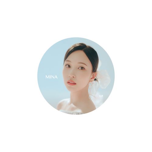 4th BEST ALBUM 『#TWICE4』リリース記念グッズ 缶バッチ【MINA】
