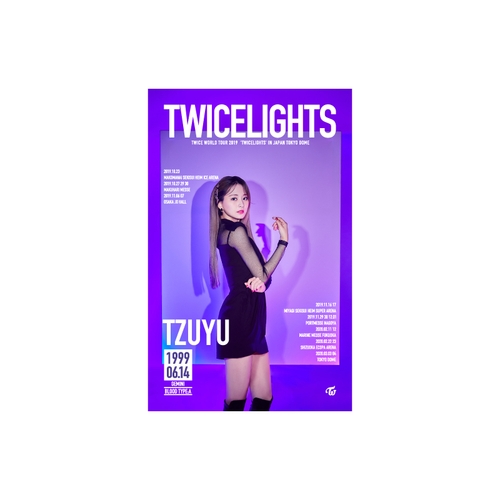 TWICE WORLD TOUR 2019 ‘TWICELIGHTS’ IN JAPAN タペストリー【TZUYU】