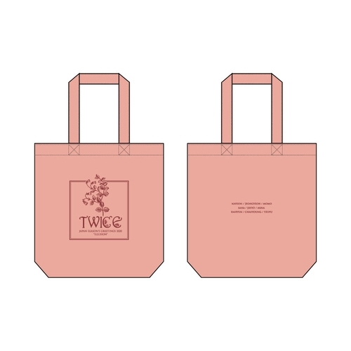 TWICE JAPAN SEASON'S GREETINGS 2020 "ILLUSION" SPECIAL GOODS トートバッグ/PINK