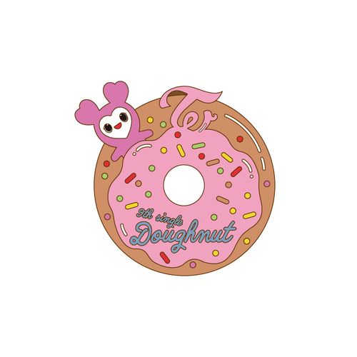 TWICE JAPAN 9th SINGLE『Doughnut』リリース記念グッズ ラブリーラバーコースター