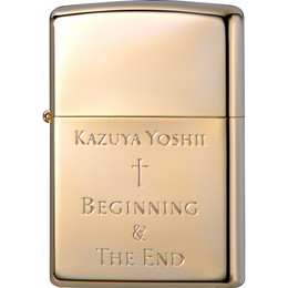 吉井和哉 オリジナルデザイン Zippo Beginning & The End[GOLD]【受注限定生産品】