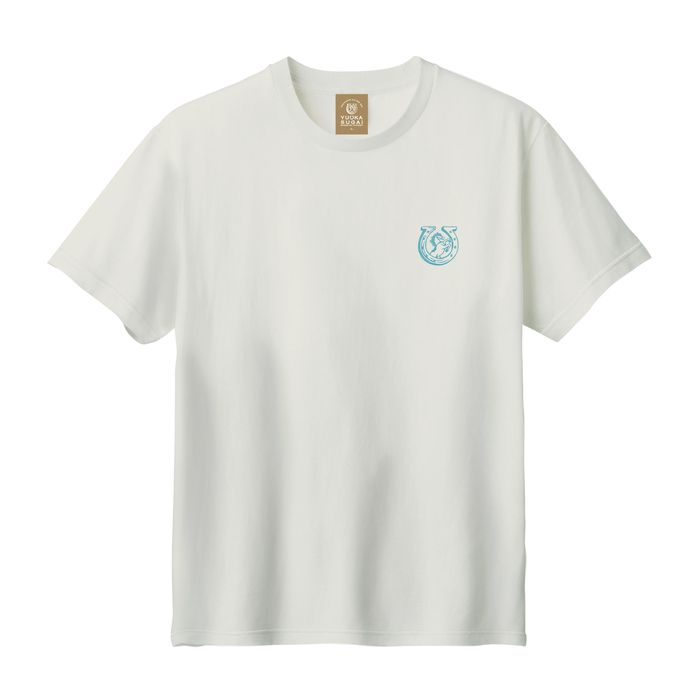 【通常配送】菅井友香 卒業セレモニー ロゴ刺繍Tシャツ/ホワイト