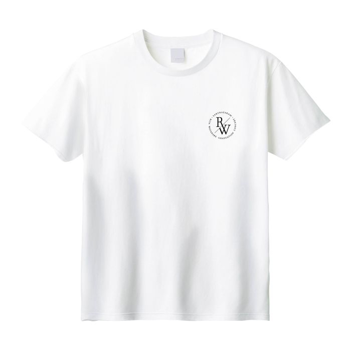 【通常配送】RISA WATANABE GRADUATION CONCERT ロゴTシャツ/ホワイト