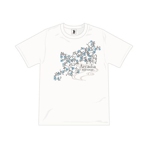 Arcadia ツアーTシャツ【ホワイト】