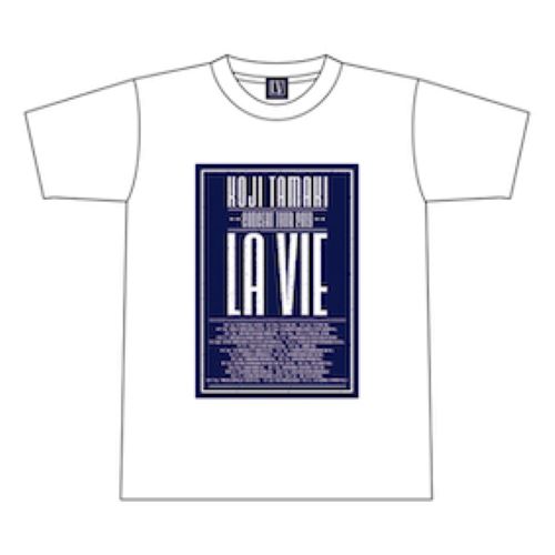 LA VIE ツアーTシャツ ホワイト