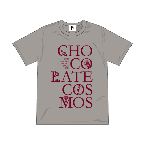 故郷楽団～Chocolate cosmos ツアーTシャツ<グレー>