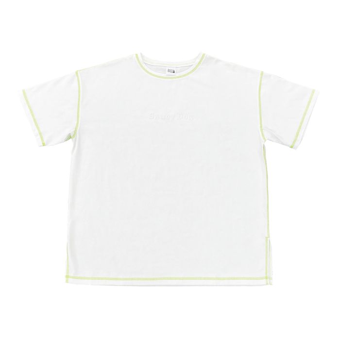 ステッチTシャツ/ホワイト
