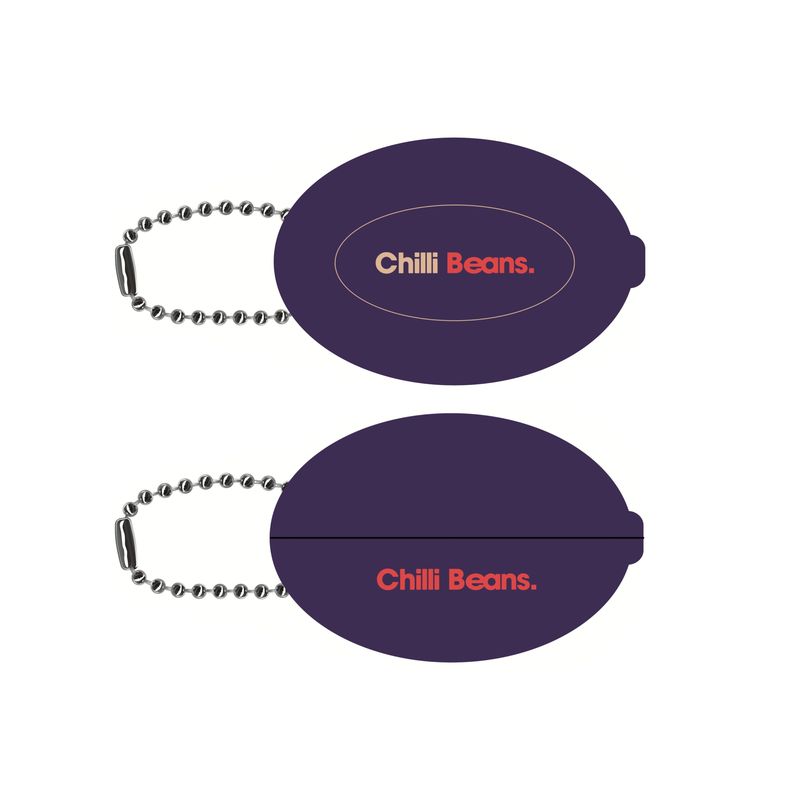 【Chilli Beans.】Logo Rubber Coin Case