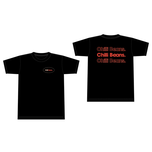 【Chilli Beans.】Logo T-shirt / Black