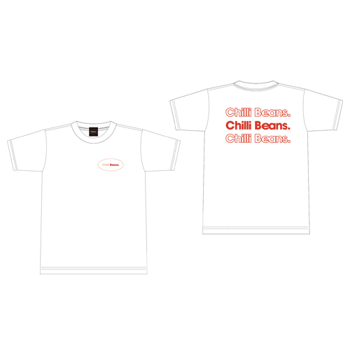 【Chilli Beans.】Logo T-shirt / White