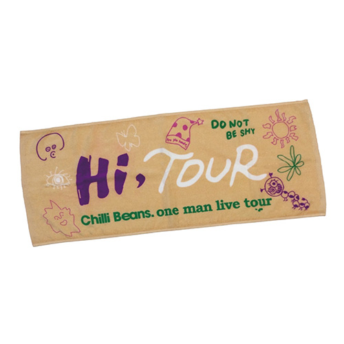 【Chilli Beans.】Hi,TOUR Face Towel