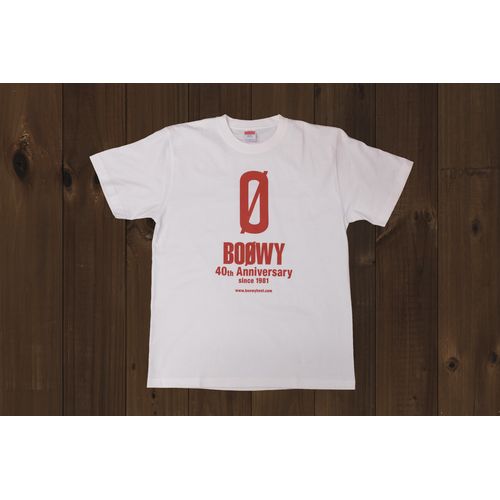 【BOØWY】BOØWY HUNT特製Tシャツ　ホワイト
